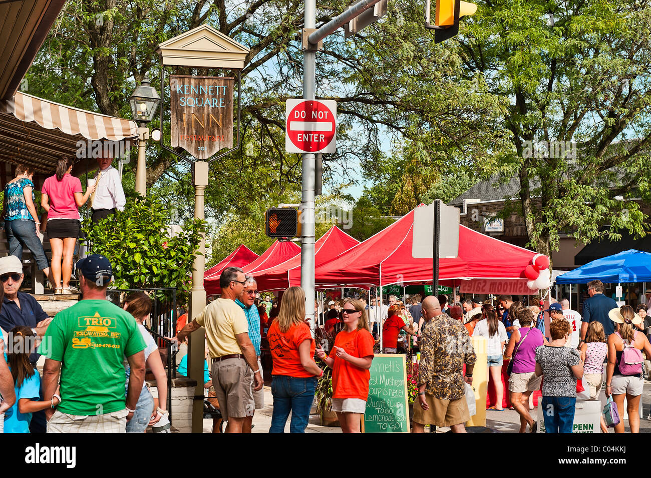 Mushroom Festival Kennett Square, Pennsylvania, USA Stockfoto