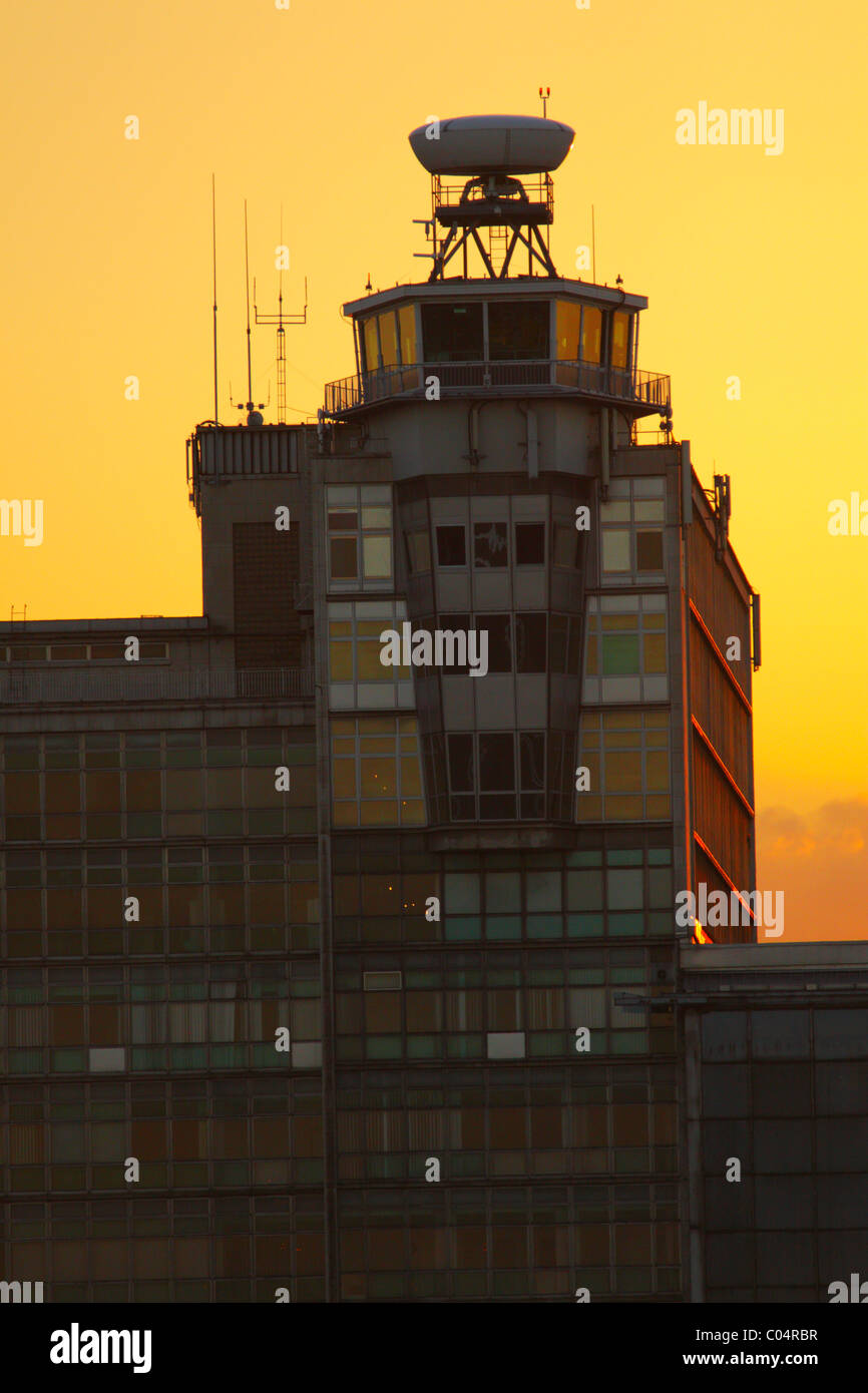 Terminal Flughafen Brüssel Stockfoto