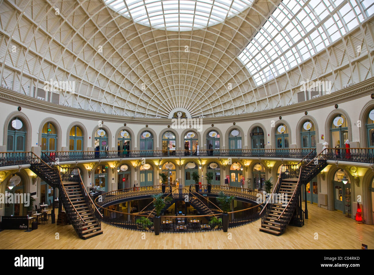 Der Corn Exchange-Leeds Stockfoto