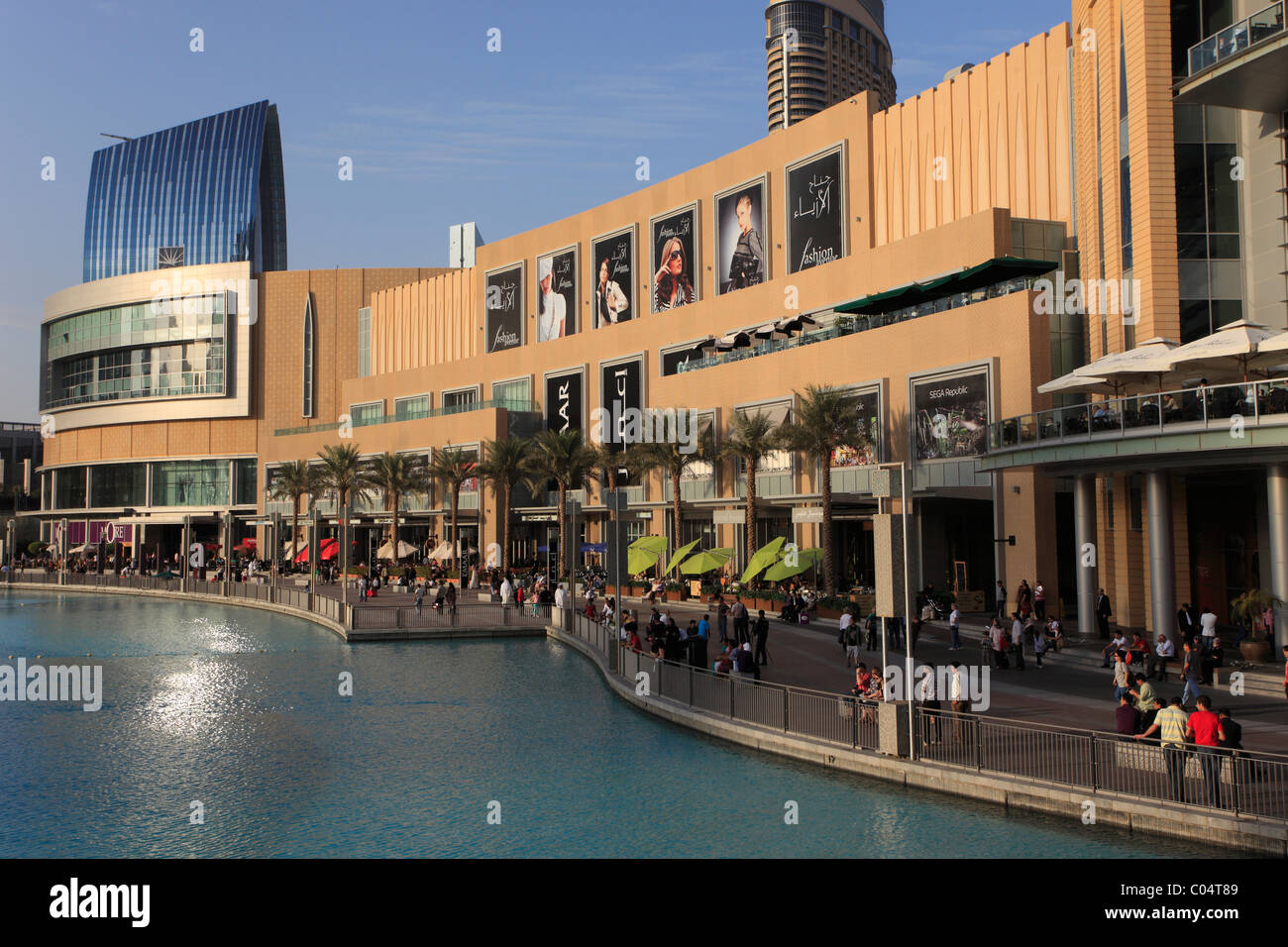 Vereinigte Arabische Emirate, Dubai, Dubai Mall, Menschen, Freizeit, Stockfoto