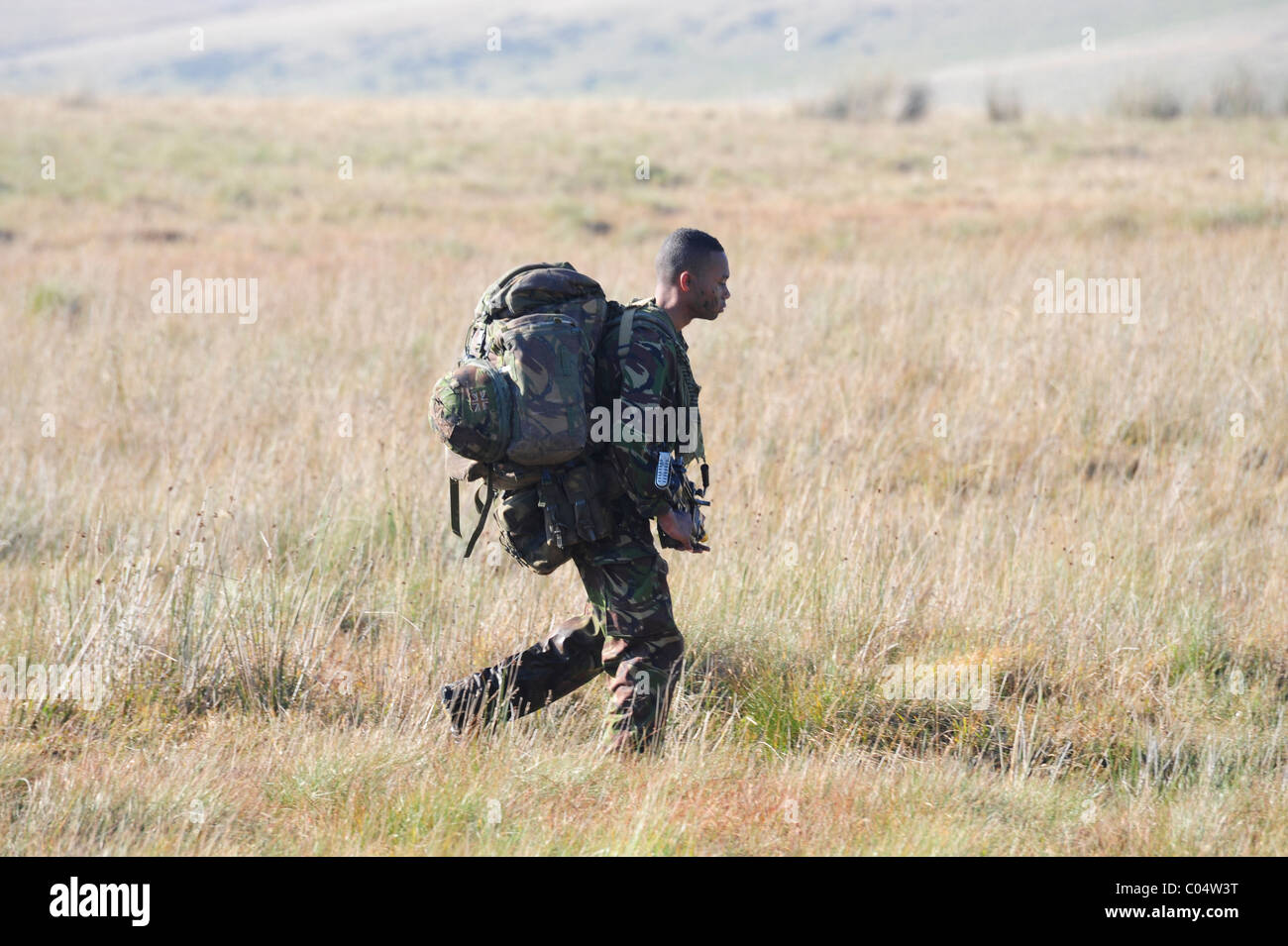 CAMBRIAN PATROL Übung ist das wichtigste patrouillierenden Event von der britischen Armee, die in Wales statt und moderiert von 160 (W)-Brigad Stockfoto