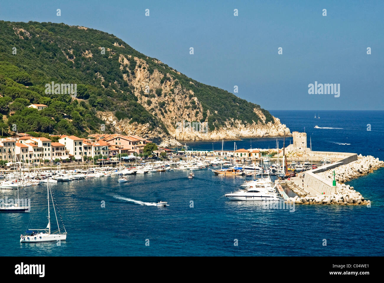 Marciana Marina, Isola Elba, Insel Elba, Toskana, Italien Stockfoto