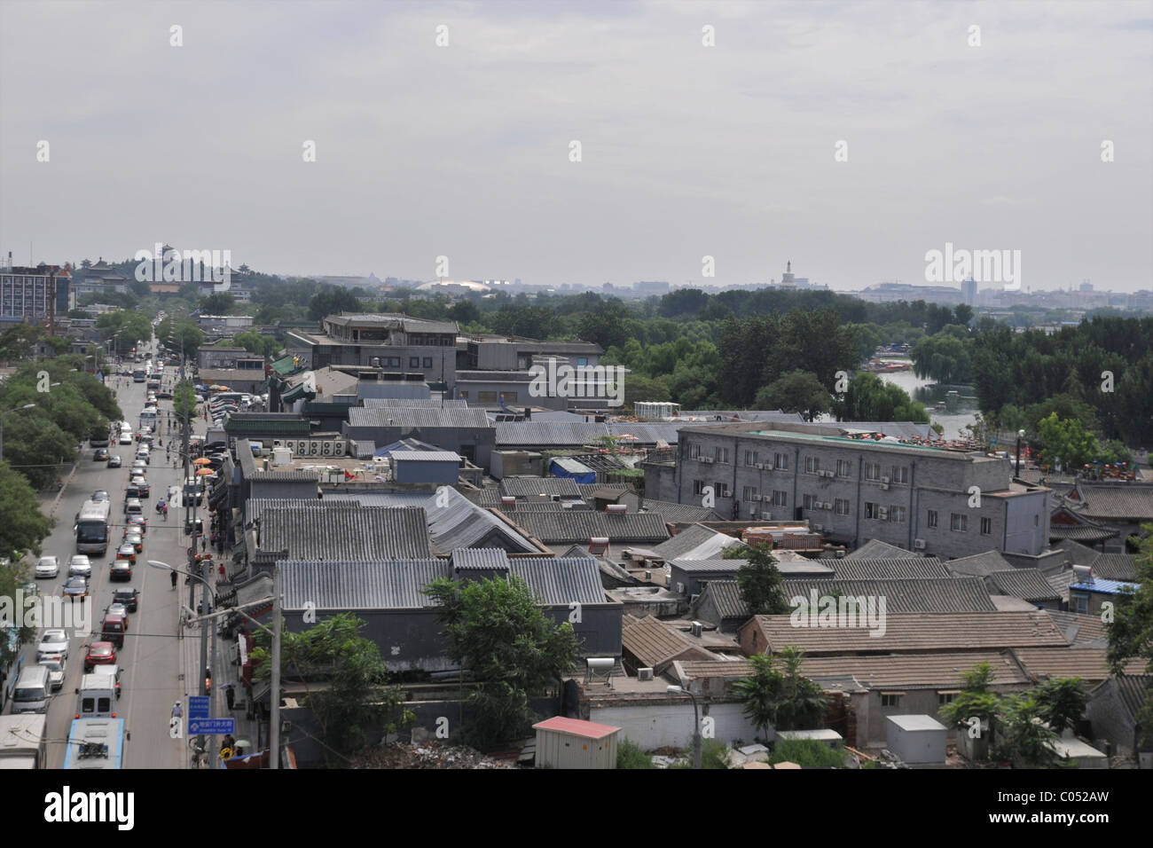 Trommel- und Glockenturm Peking China Stockfoto