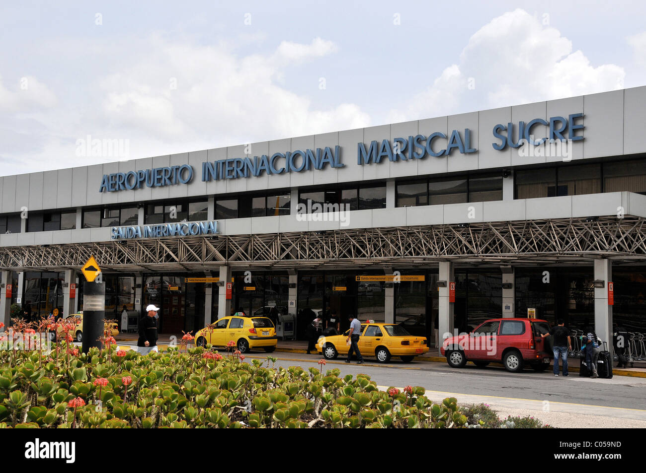 Mariscal Sucre internationaler Flughafen Quito Ecuador Stockfotografie