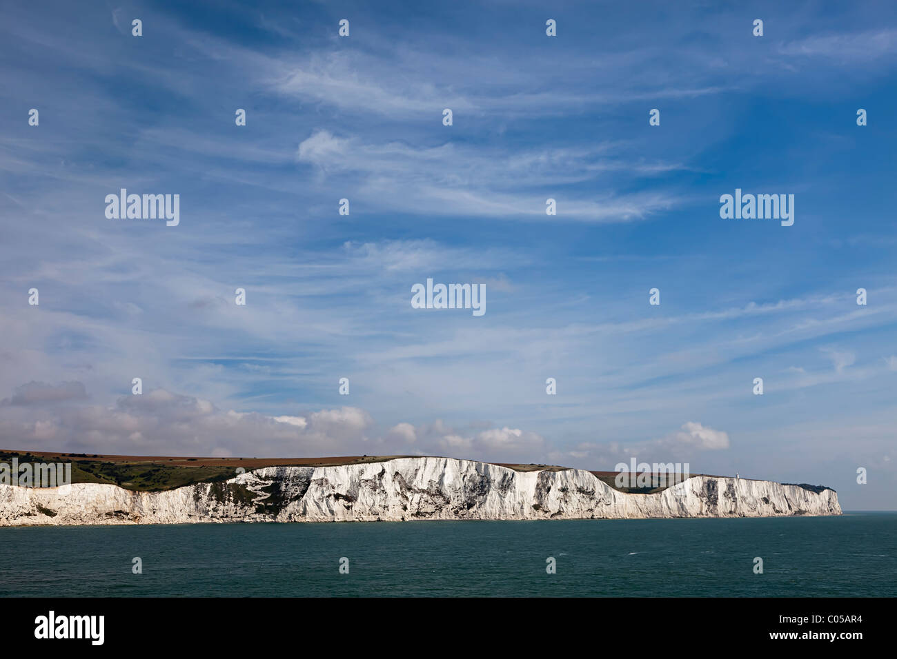 Weiße Klippen von Dover Kent England UK Stockfoto