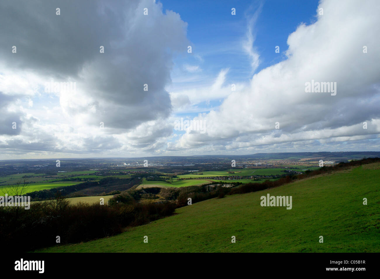 North Downs Way Stockfoto