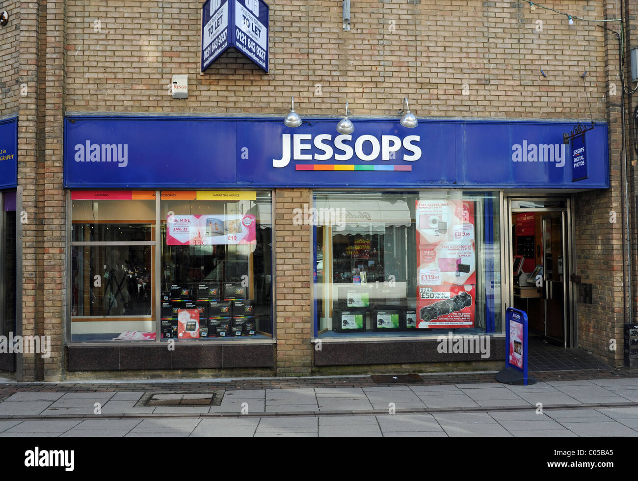 Jessops fotografischen Shop in Worthing UK Stockfoto