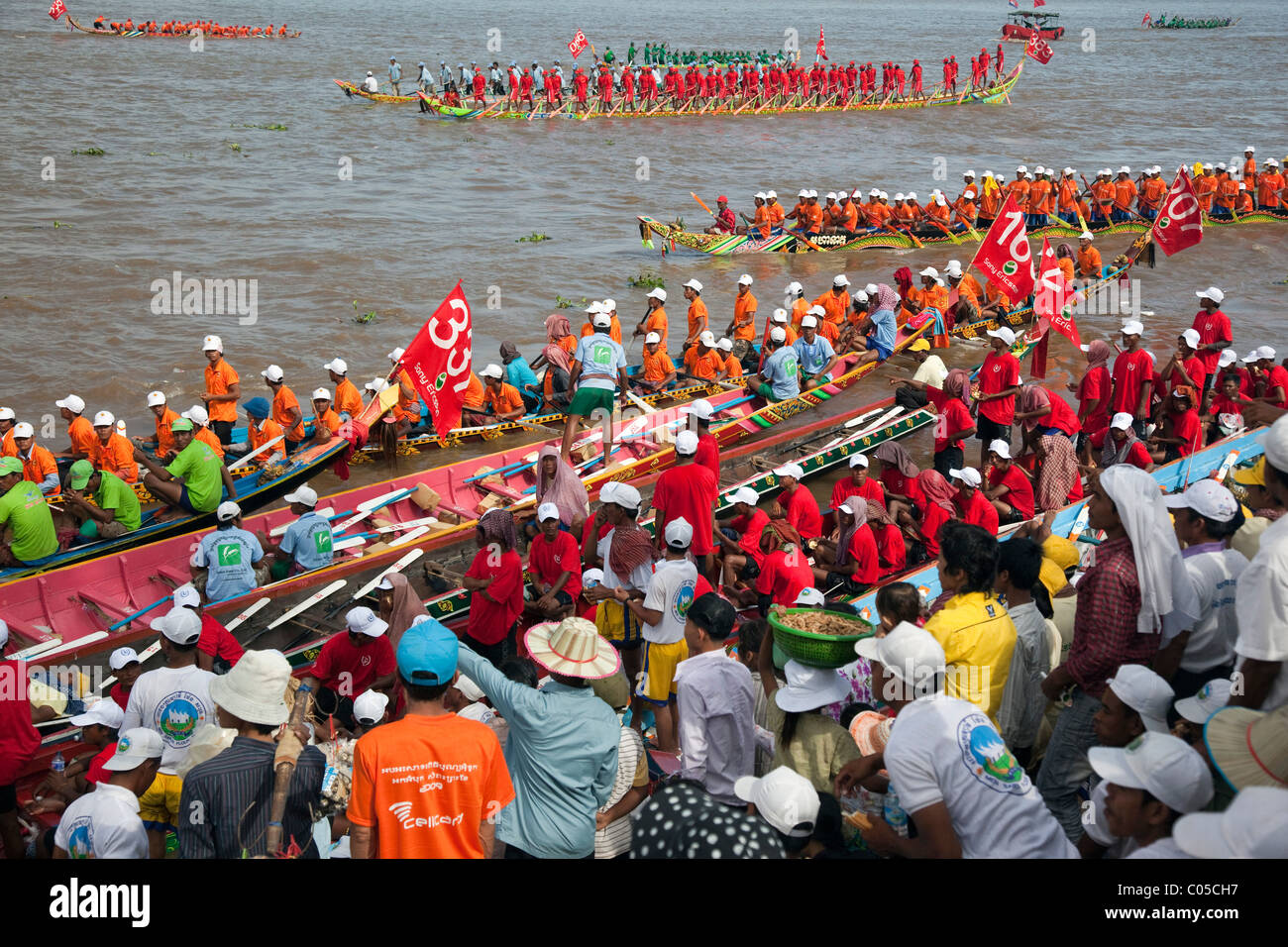 Wasser-Festival, Kambodscha Stockfoto