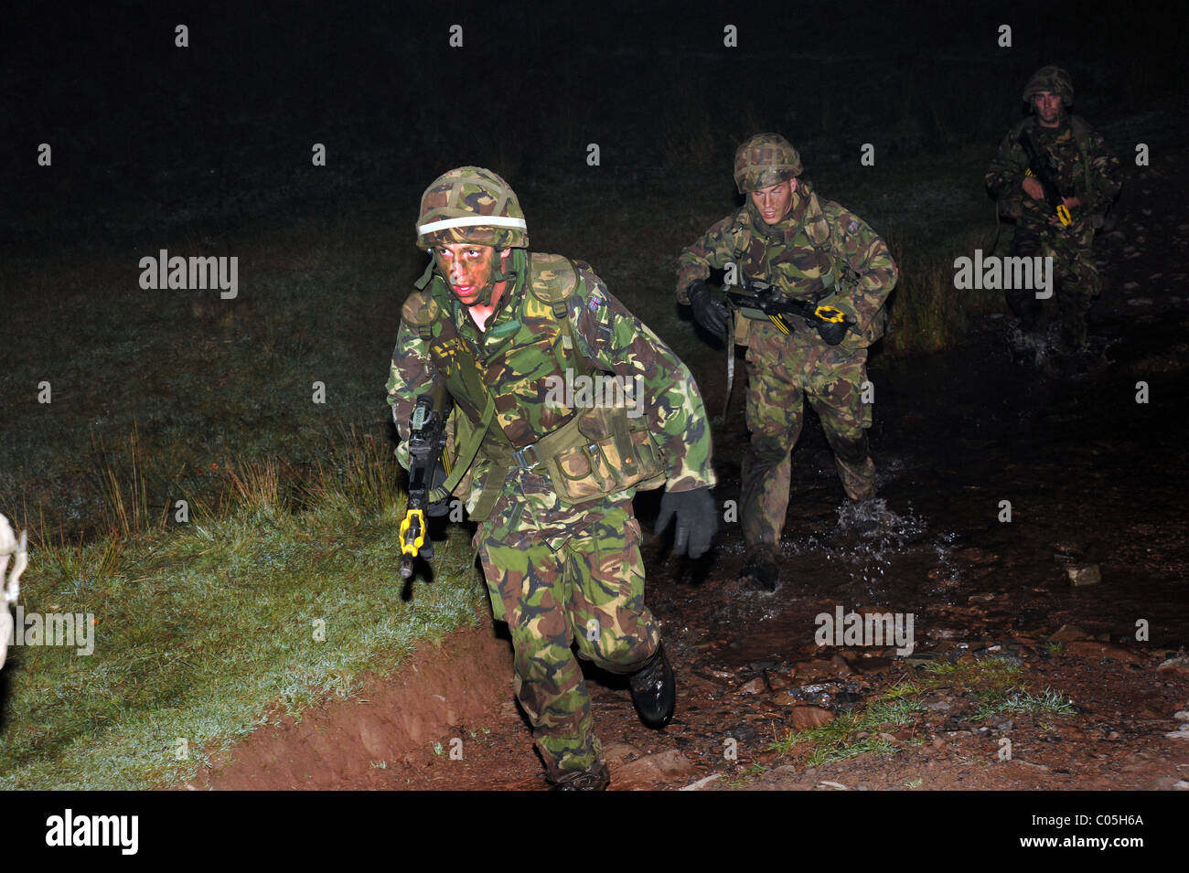 CAMBRIAN PATROL Übung ist das wichtigste patrouillierenden Event von der britischen Armee, die in Wales statt und moderiert von 160 (W)-Brigad Stockfoto