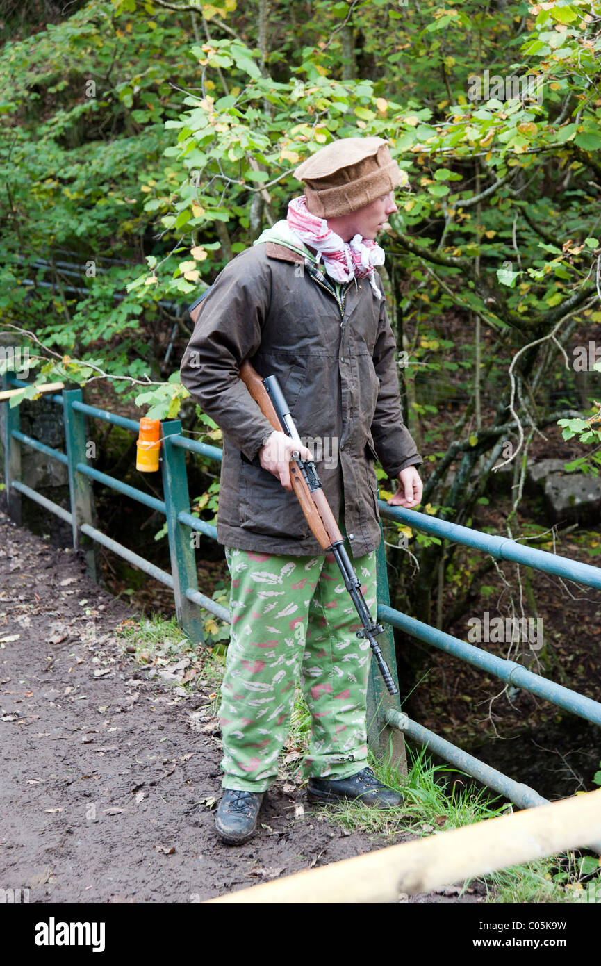 CAMBRIAN PATROL Übung ist das wichtigste patrouillierenden Event von der britischen Armee, die in Wales statt und moderiert von 160 (W)-Brigad Stockfoto