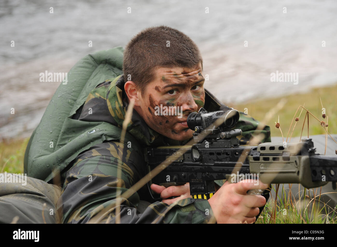 CAMBRIAN PATROL Übung ist das wichtigste patrouillierenden Event von der britischen Armee, die in Wales statt und moderiert von 160 (W)-Brigad Stockfoto