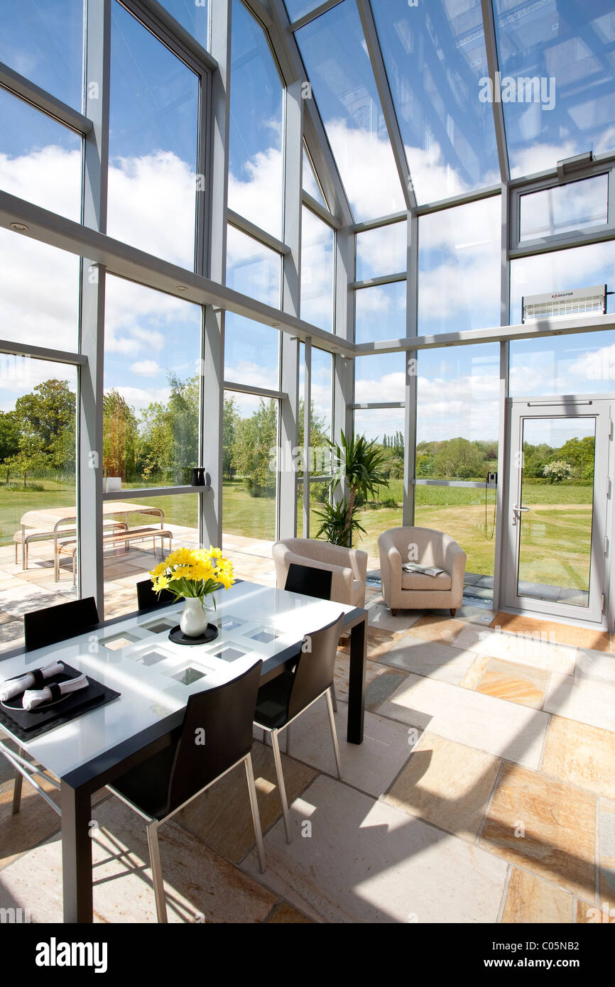 Offenes Haus Suffolk England. Foto: Jeff Gilbert Stockfoto