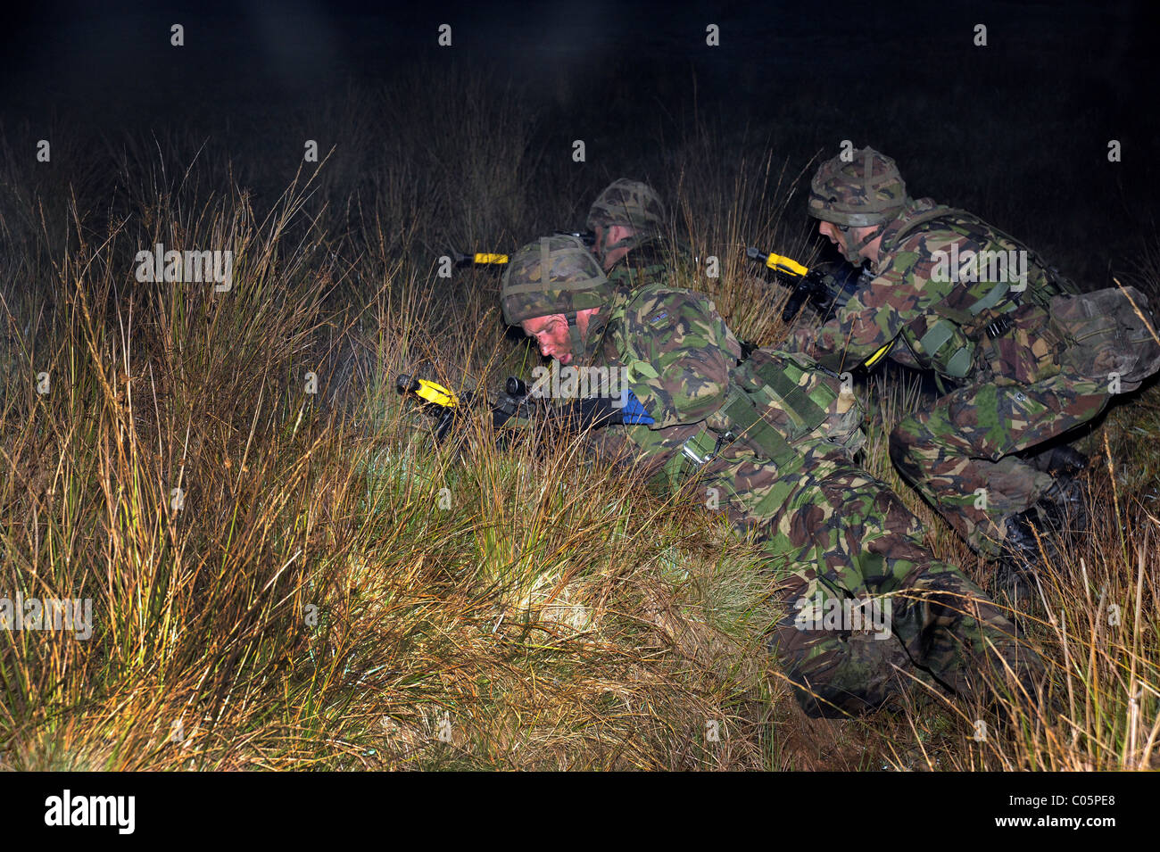 CAMBRIAN PATROL Übung ist das wichtigste patrouillierenden Event von der britischen Armee, die in Wales statt und moderiert von 160 (W)-Brigad Stockfoto