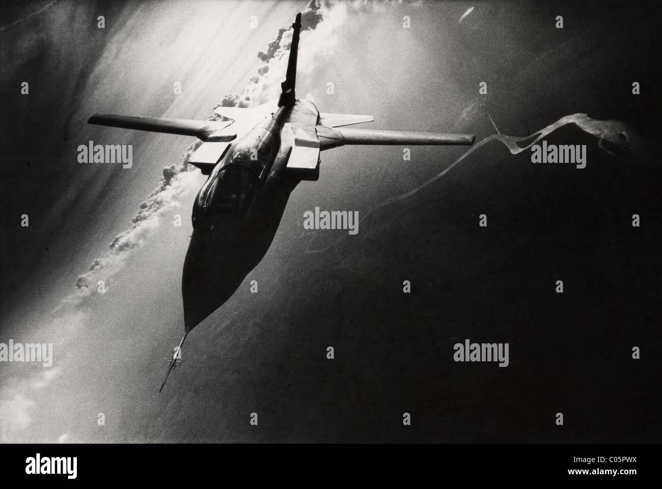 Schwarz / weiß Bild der Tornado IDS Prototyp jet Stockfoto