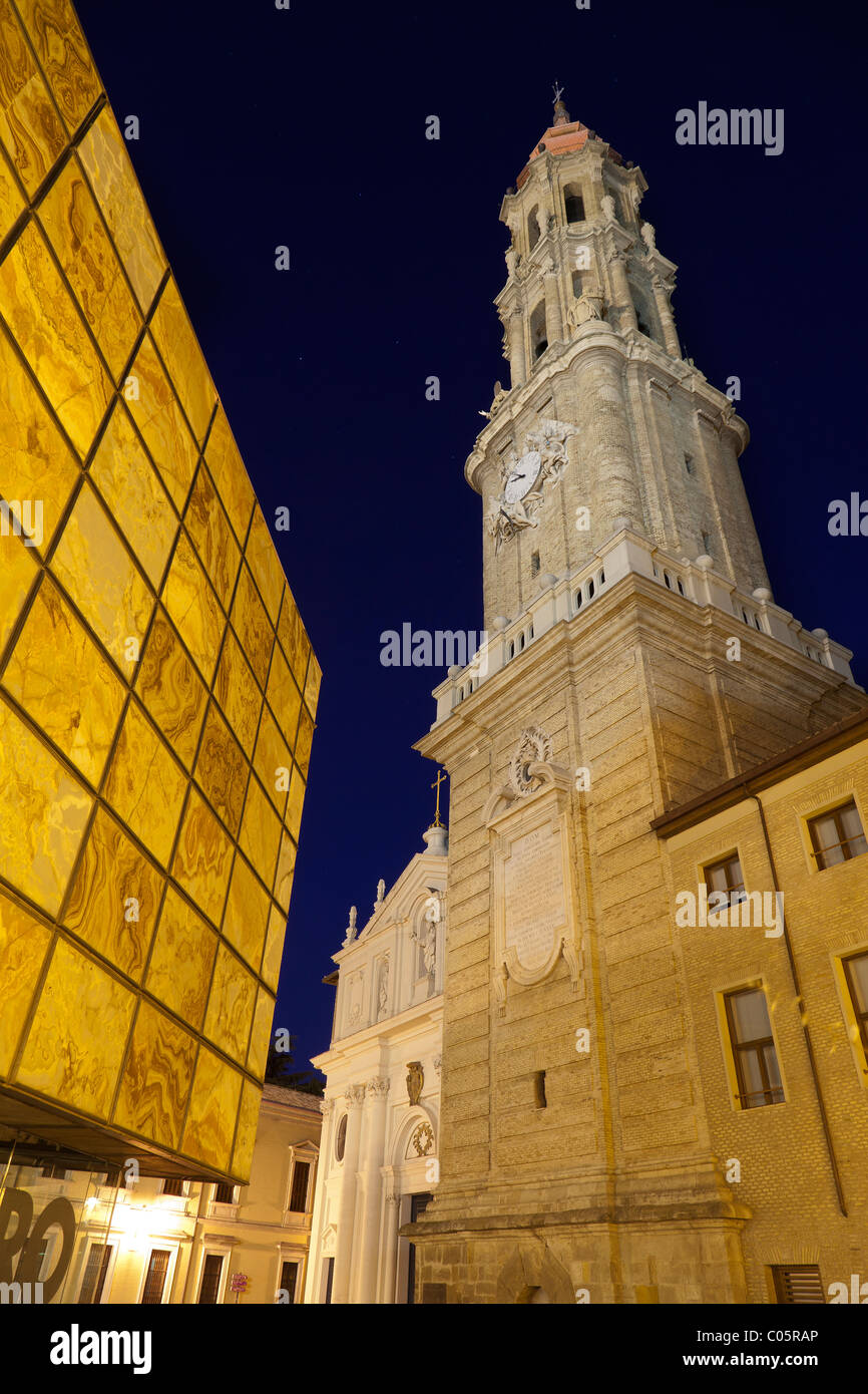 El Pilar (Zaragoza, Spanien) Stockfoto