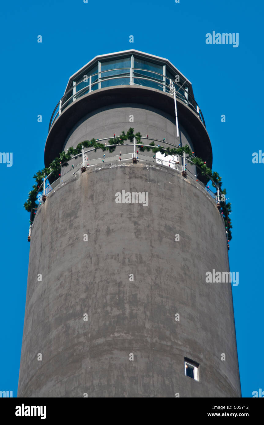 Oak Island Lighthouse Stockfoto