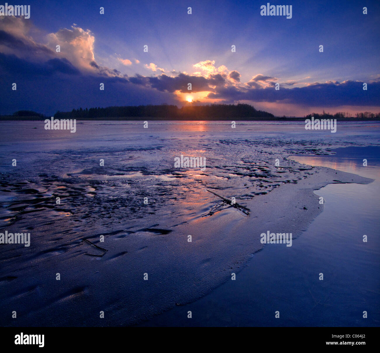 Treibhauseffekt Stockfoto