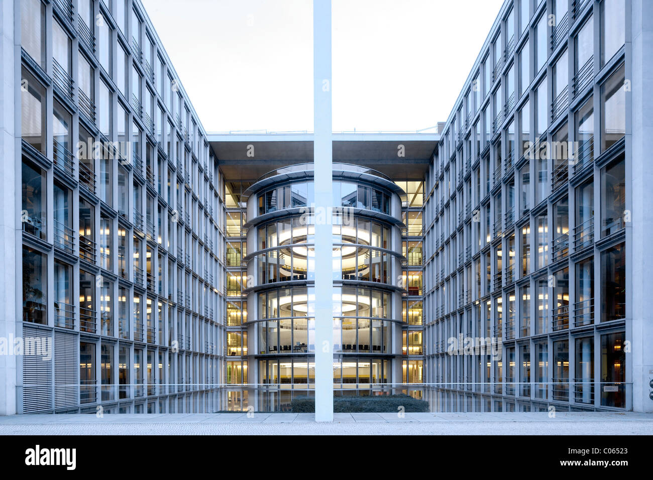 Paul Loebe Haus, Bundestag Verwaltung und Büros der Abgeordneten, Berlin-Mitte, Berlin, Deutschland, Europa Stockfoto