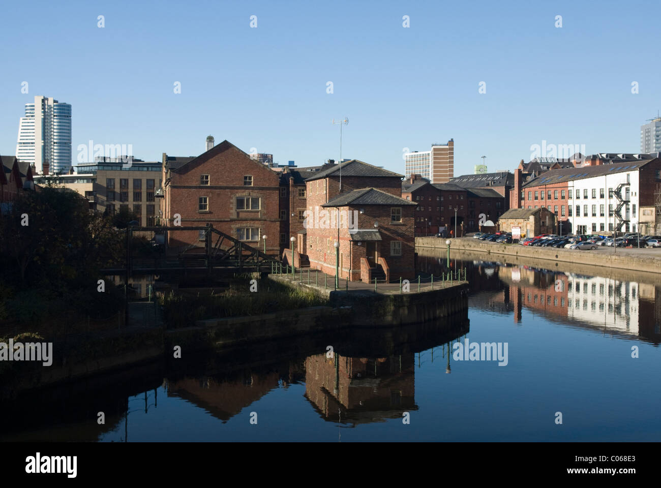 Brauerei Wharf, Leeds, West Yorkshire, England. Stockfoto