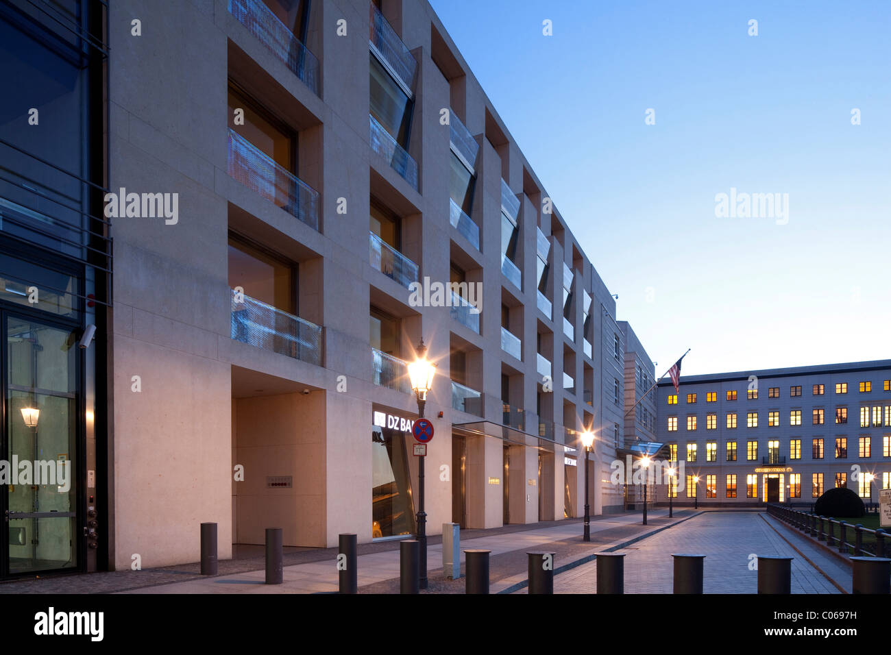 DZ-Bank, Pariser Platz Platz, Berlin-Mitte, Berlin, Deutschland, Europa Stockfoto