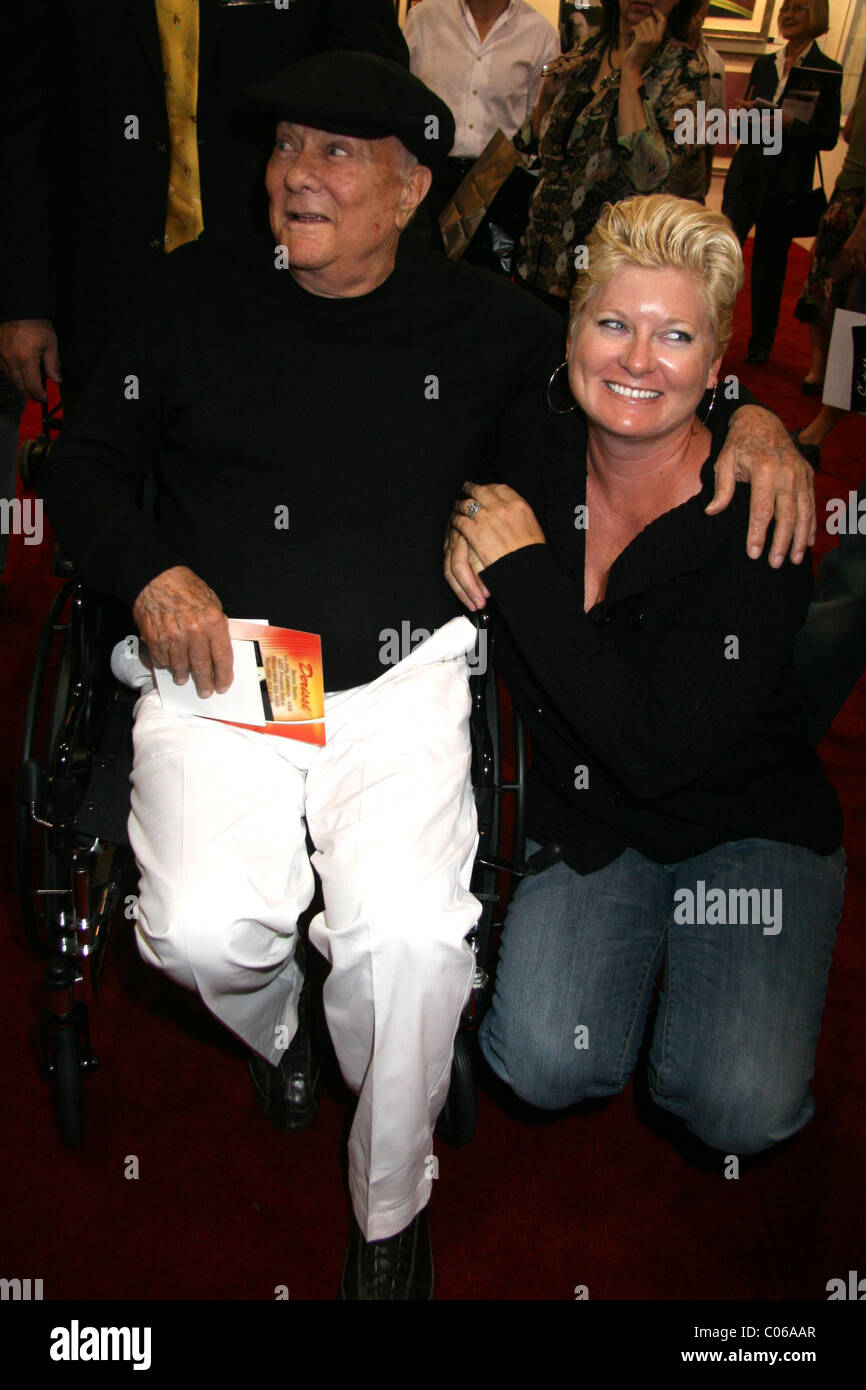 Tony Curtis und Jill Vandenberg aka Jill Curtis Motion Picture-Legende Tony Curtis erhielt einen Lifetime Achievement Award an Stockfoto