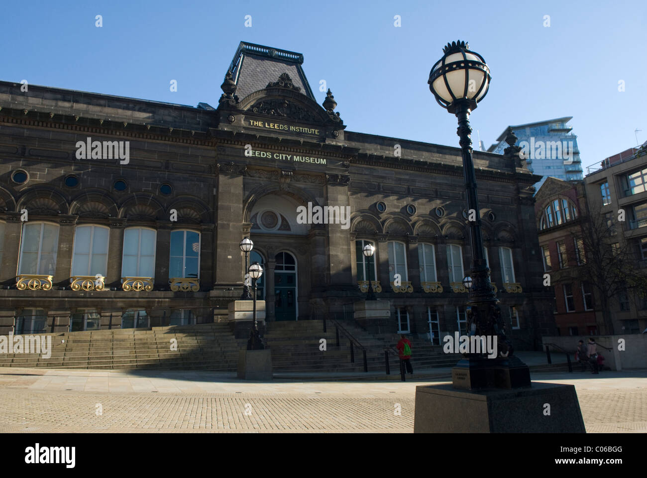 Der Leeds City Museum, Leeds, West Yorkshire, England. Stockfoto