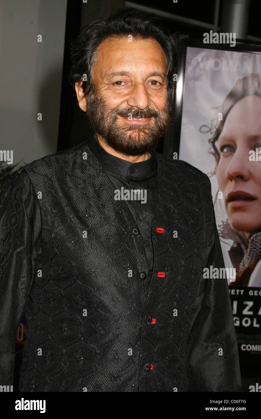 Regisseur Shekhar Kapur Elizabeth: The Golden Age Premiere - Ankünfte im Gibson Amphitheater Universal City Walk Los statt Stockfoto