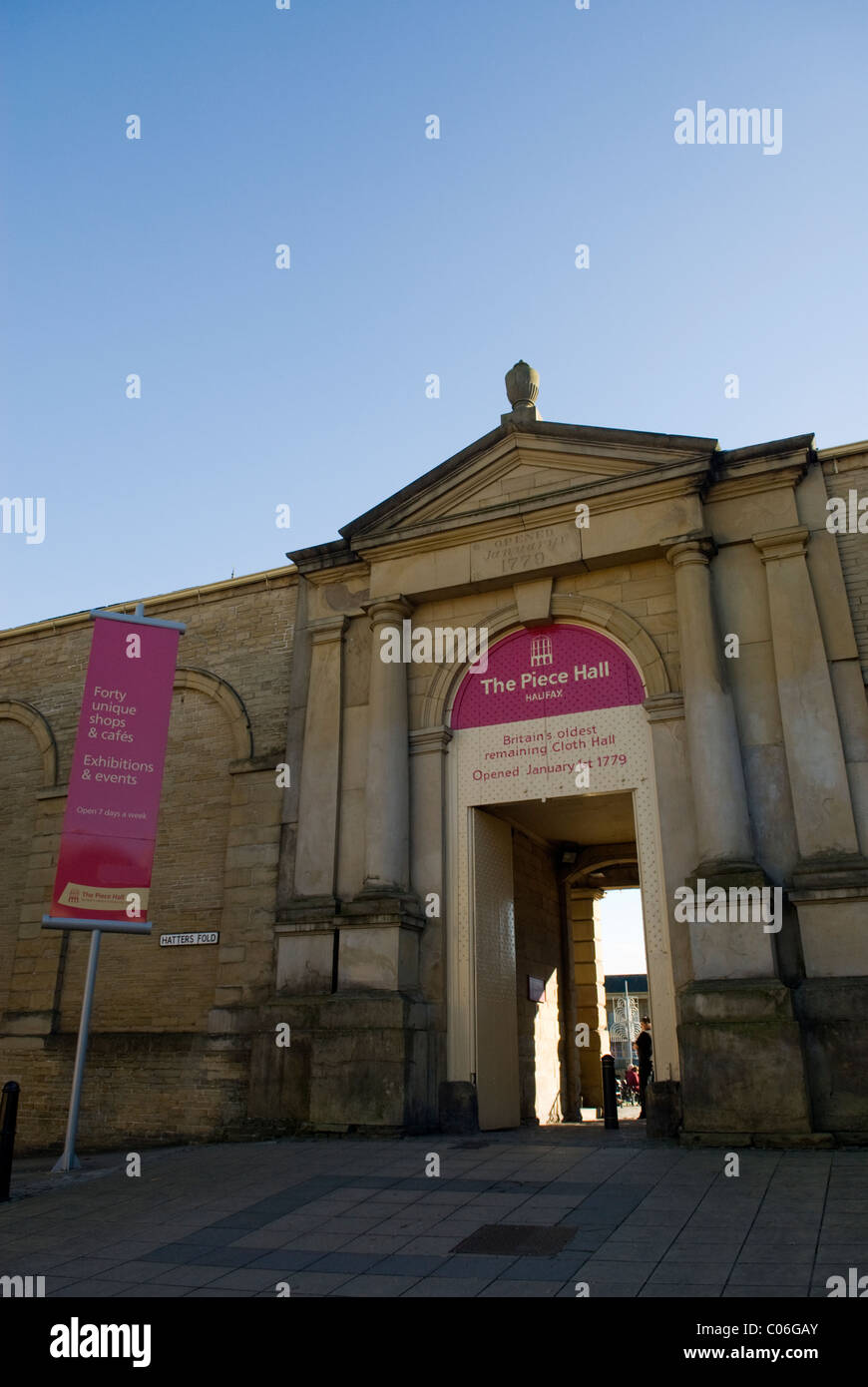 Das Stück Hall, Halifax, West Yorkshire, England. Stockfoto