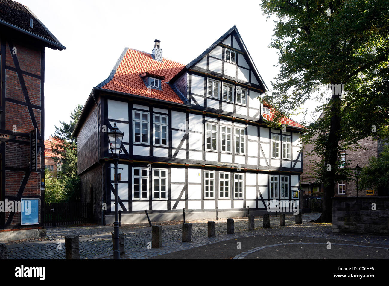 Fachwerkhaus, Magniviertel Viertel, Altstadt, Braunschweig, Niedersachsen, Deutschland, Europa Stockfoto