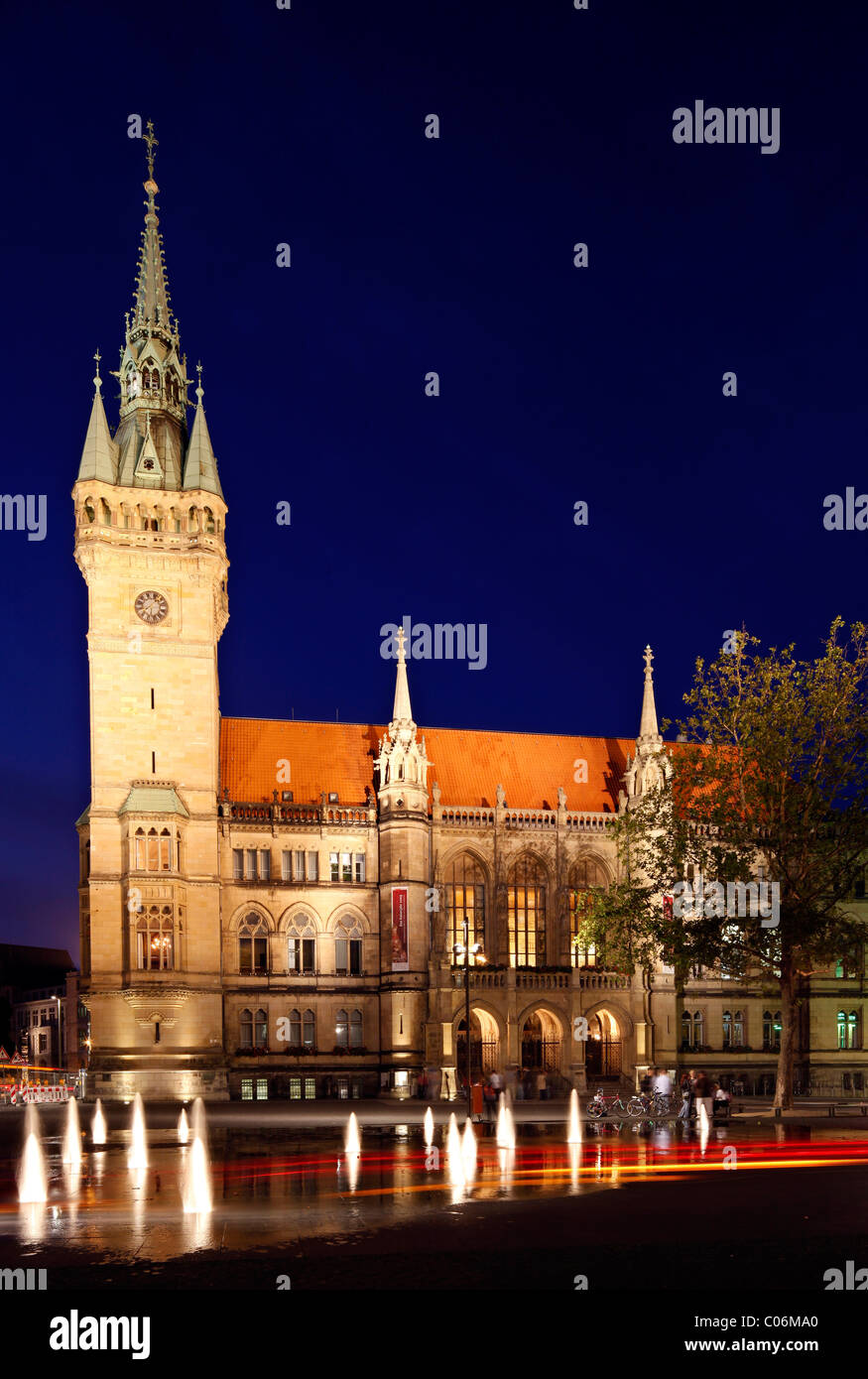 Rathaus, Braunschweig, Braunschweig, Niedersachsen, Deutschland, Europa Stockfoto