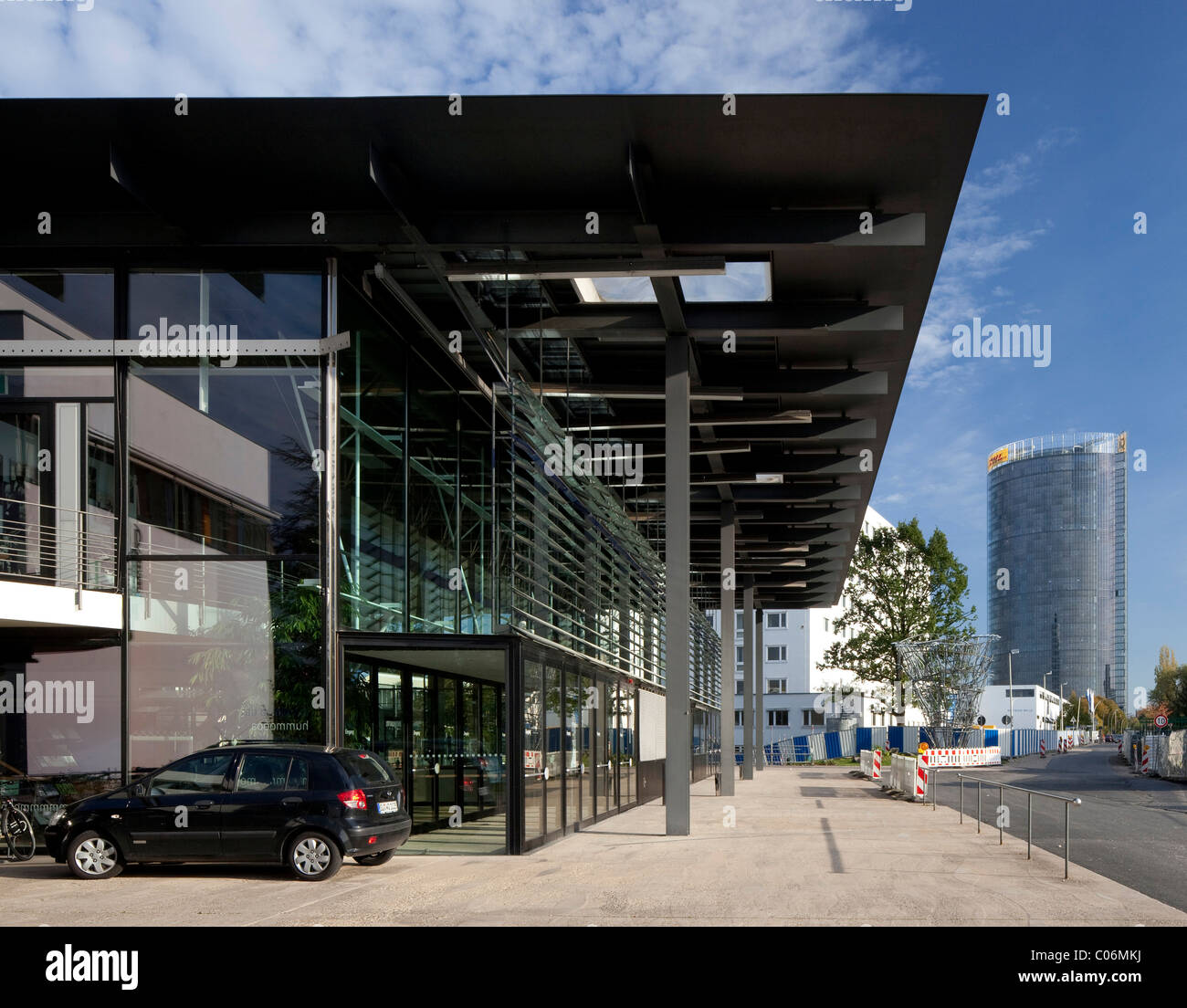 Plenarsaal des Deutschen Bundestages in Bonn, Post-Tower, Bonn, Rheinland, Nordrhein-Westfalen, Deutschland, Europa Stockfoto