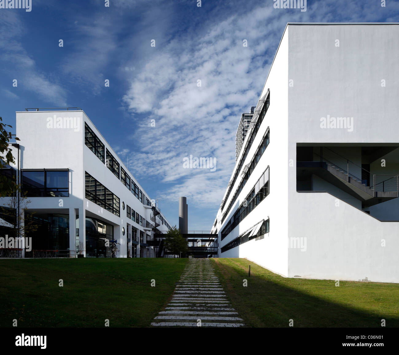 Deutsche Welle, Deutschlands Auslandsrundfunk im Schürmann-Bau Bürogebäude, Bonn, Rheinland Stockfoto