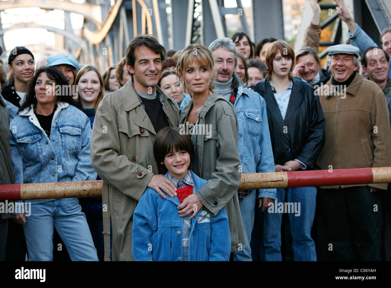 Hans Werner Meyer, Lino Sliskovic, Anja Kling Photocall für deutsche TV