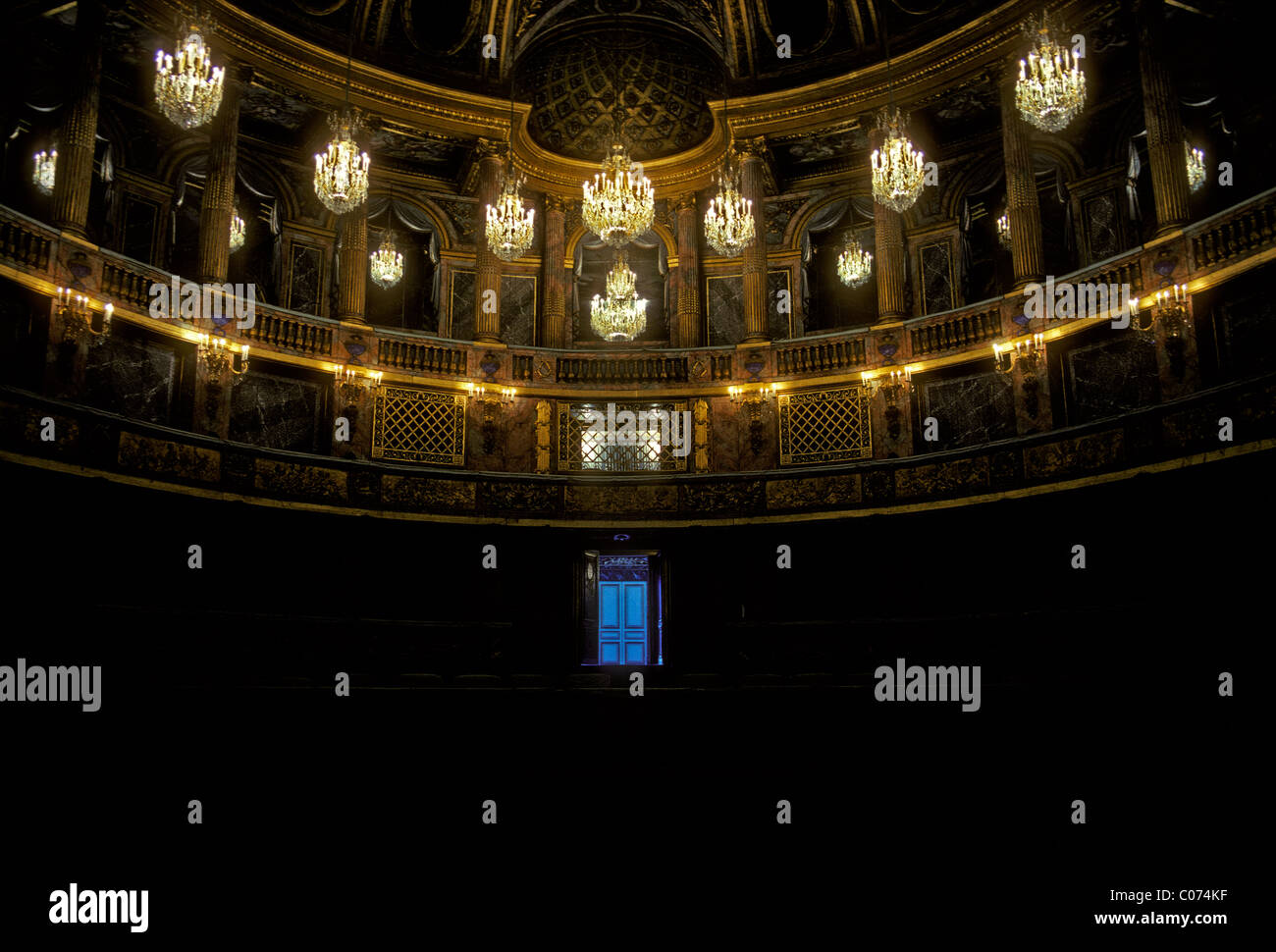 Opernhaus, Schloss von Versailles, Stadt von Versailles, Ile de France, Frankreich, Europa Stockfoto