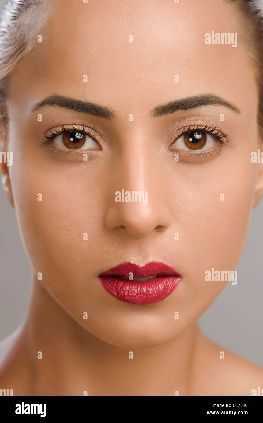 Porträt einer Frau Stockfoto