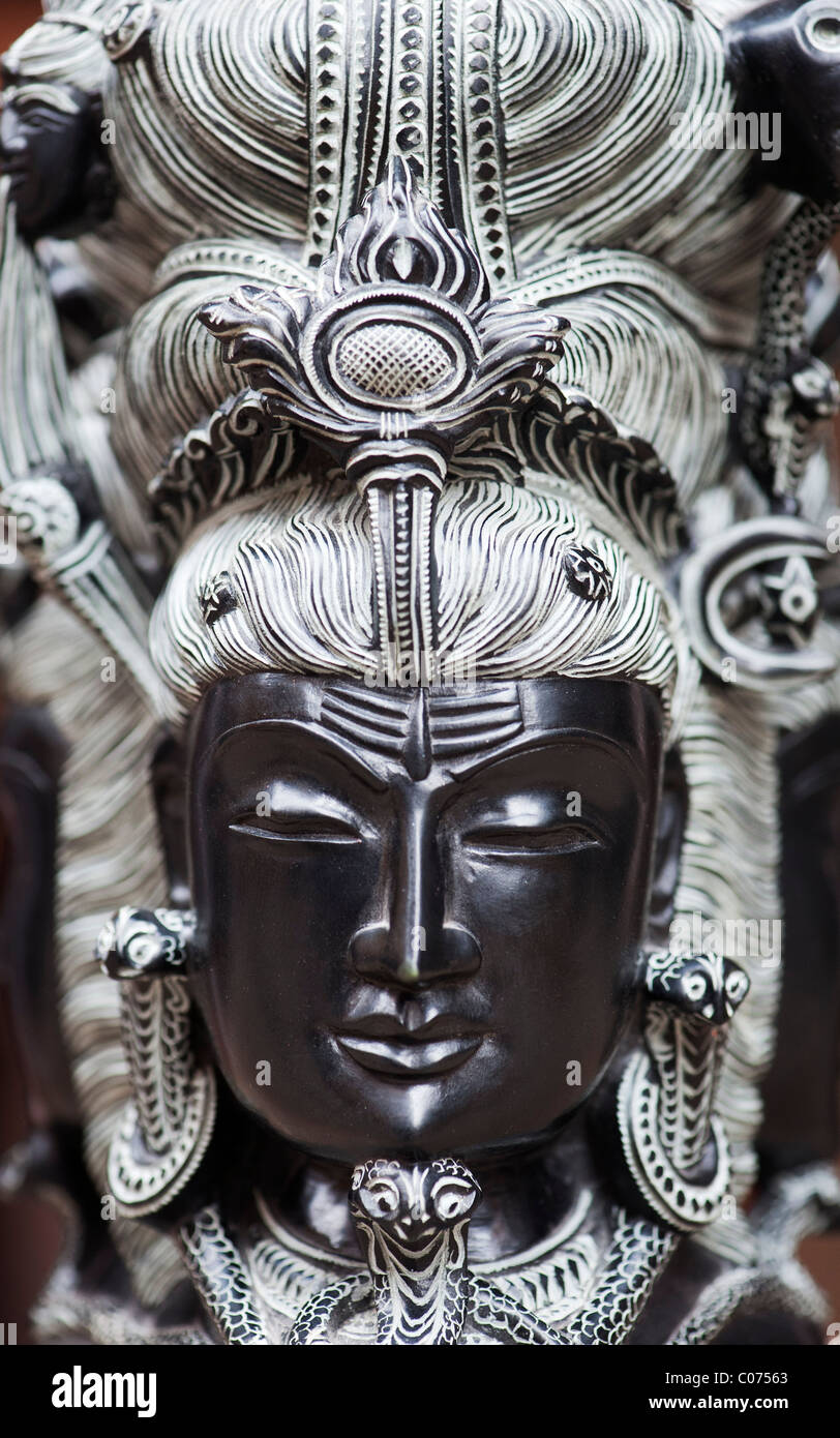 Indische Gottheit Statue, Lord Shiva Stockfoto