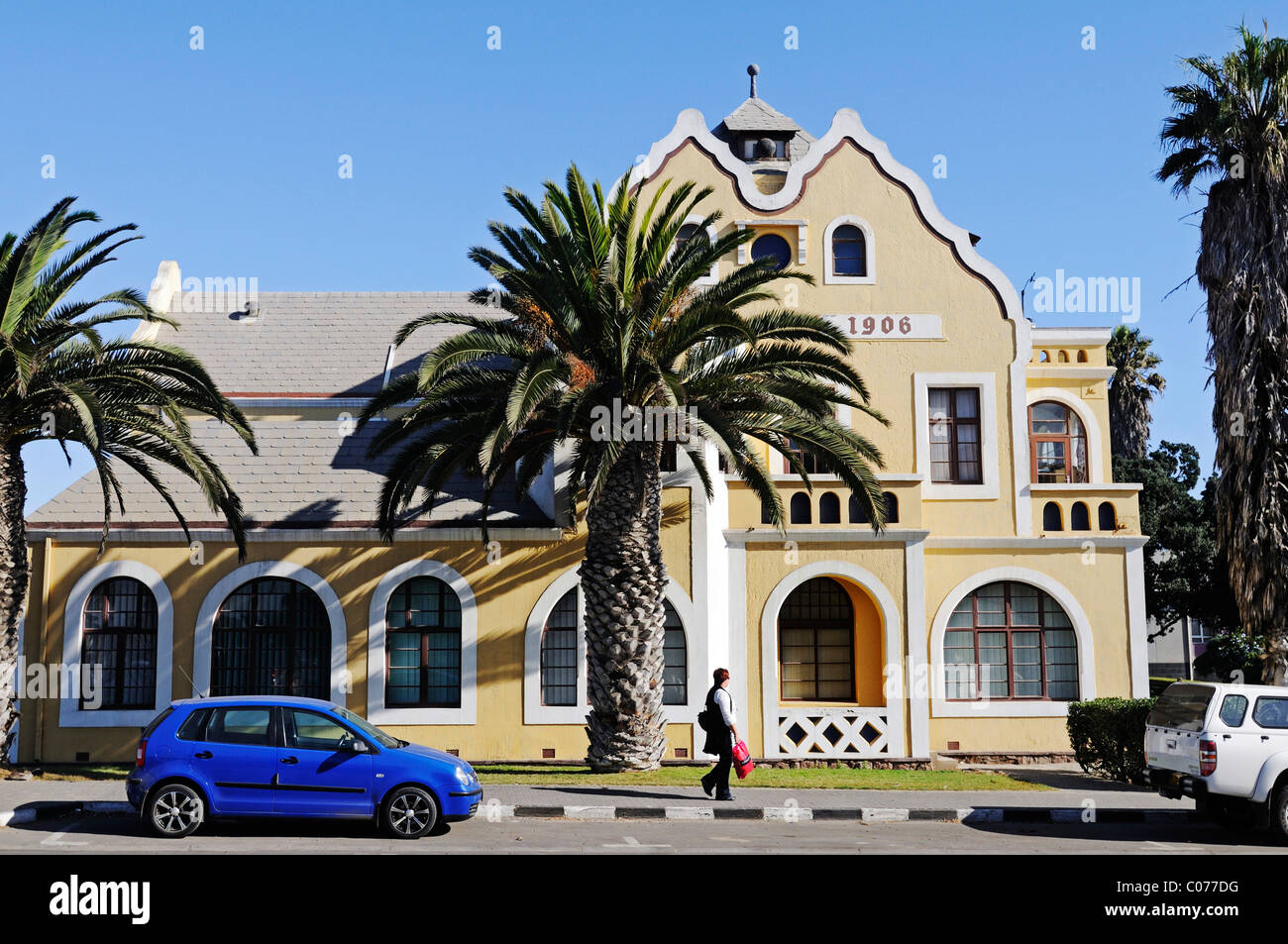 Altes Amtsgericht, Architektur aus der deutschen Kolonialzeit, Swakopmund, Erongo Region, Namibia, Afrika Stockfoto