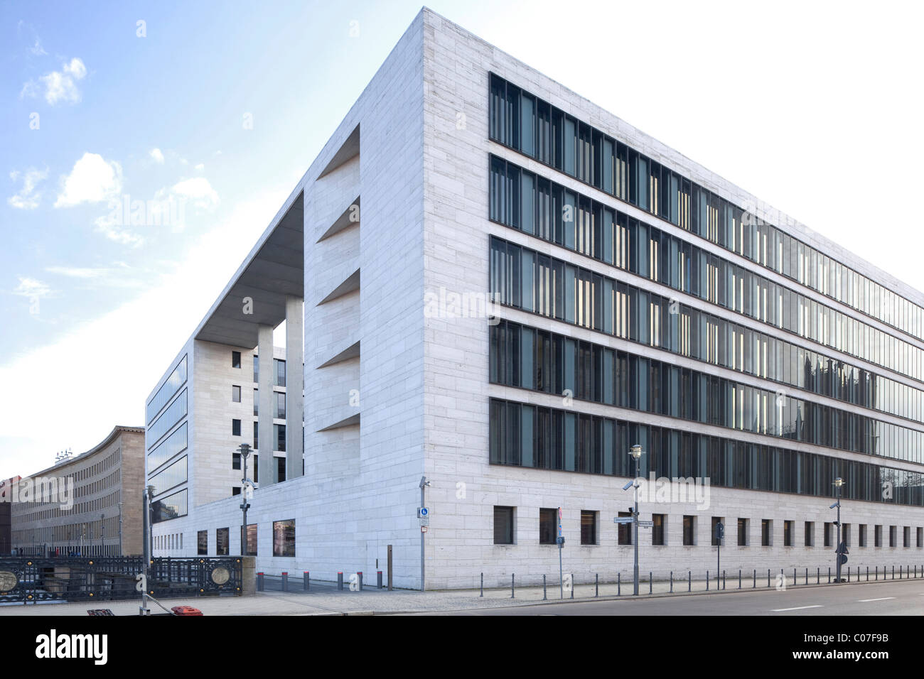Neubau des Auswärtigen Amtes, Bezirk Mitte, Berlin, Deutschland, Europa Stockfoto