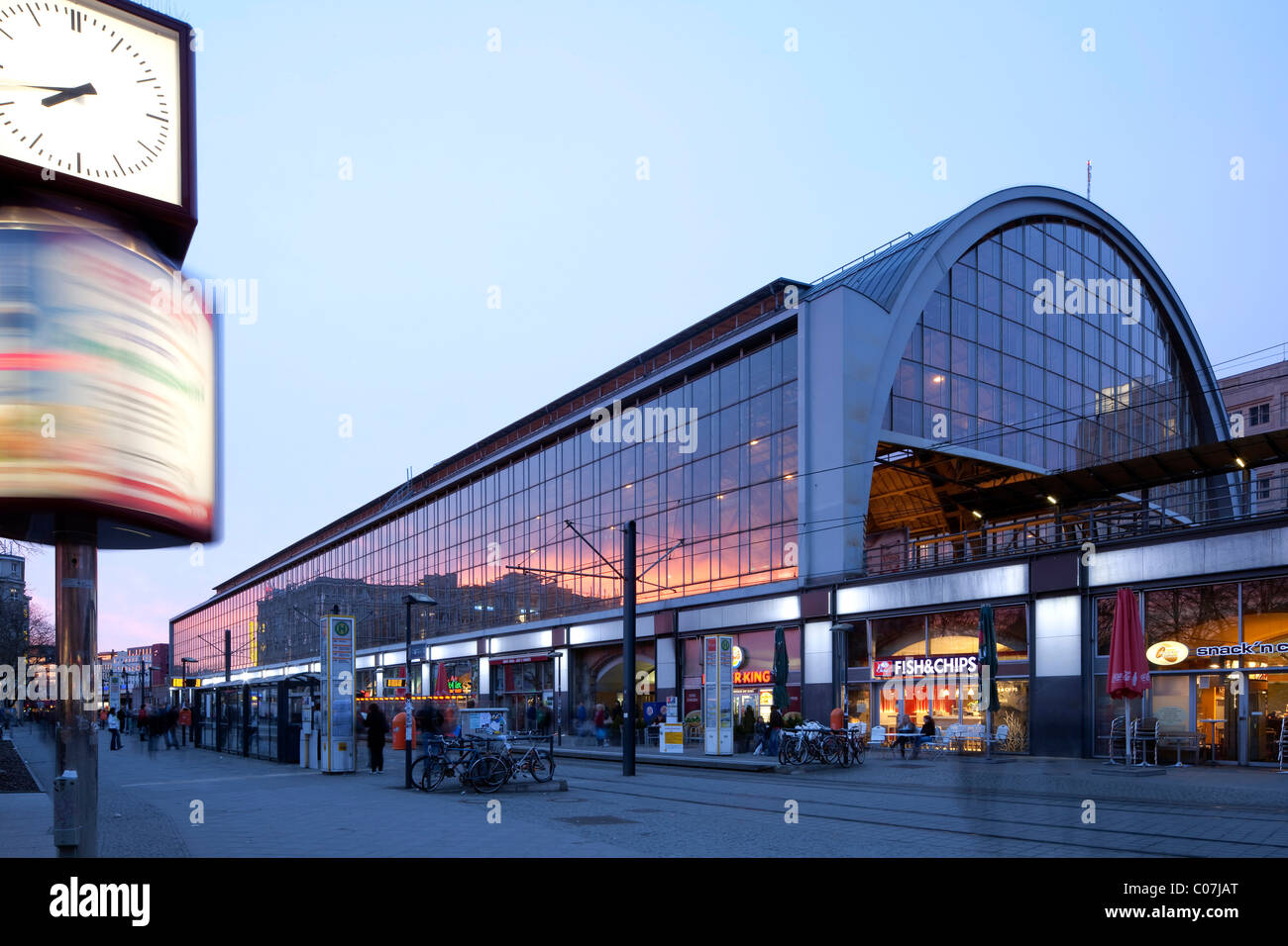 Alexanderplatz Railway Station, Berlin-Mitte, Berlin, Deutschland, Europa Stockfoto
