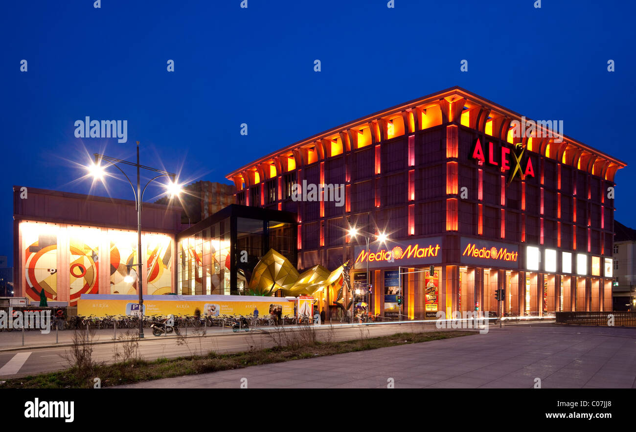 Alexa Shopping Center, Alexanderplatz-Platz, Berlin-Mitte, Berlin, Deutschland, Europa Stockfoto