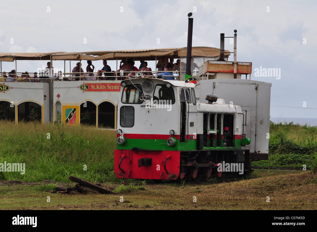 St Kitts railway Stockfoto