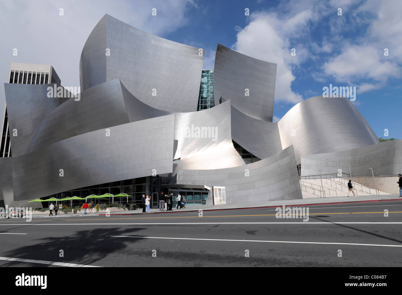 Walt Disney Concert Hall von Frank Gehry, Los Angeles, Kalifornien, USA Stockfoto