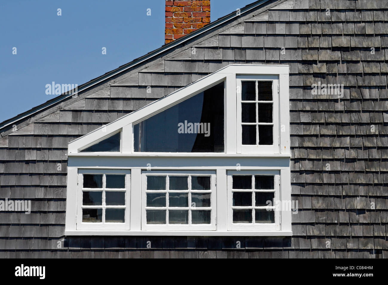 Fenster, Küste von Monhegan Island, Maine, New England, USA Stockfoto