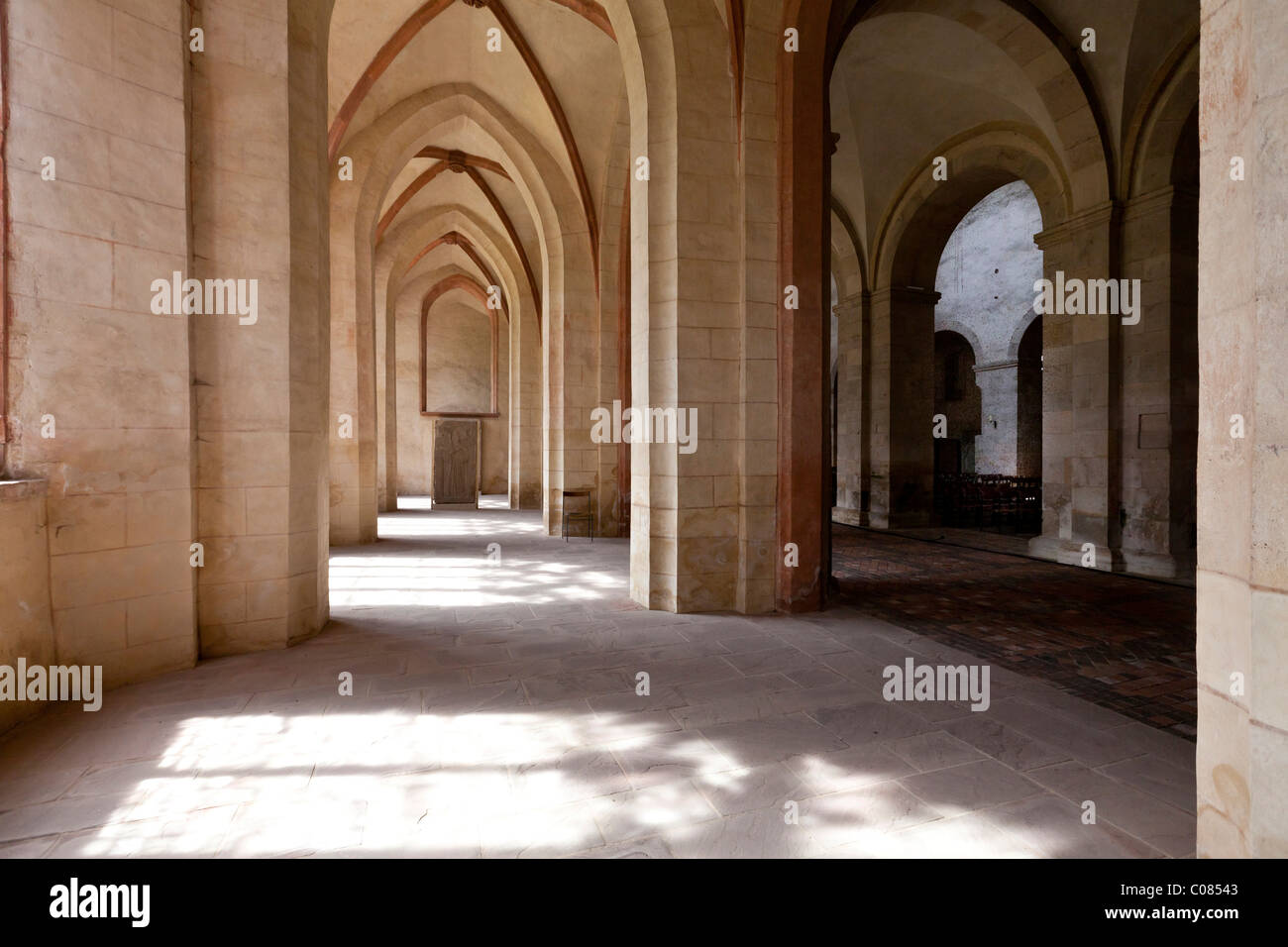 Das alte Kloster Eberbach Abbey, bin Eltville, Rhein, Rheingau, Hessen, Deutschland, Europa Stockfoto