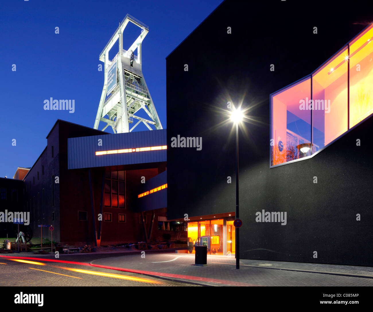 Erweiterung der Deutsche Bergbau-Museum, Black Diamond, Bochum, Ruhr und Umgebung, Nordrhein-Westfalen, Deutschland, Europa Stockfoto