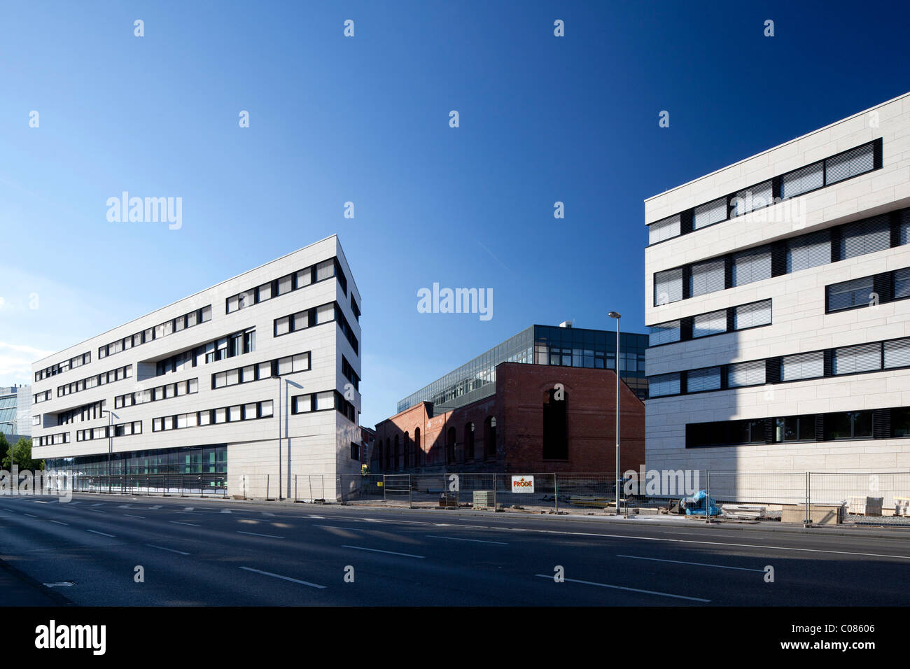 Erweiterung des Campus Hollaendischer Platzes, Volluniversität, Universität Kassel, Kassel, Hessen, Deutschland, Europa Stockfoto
