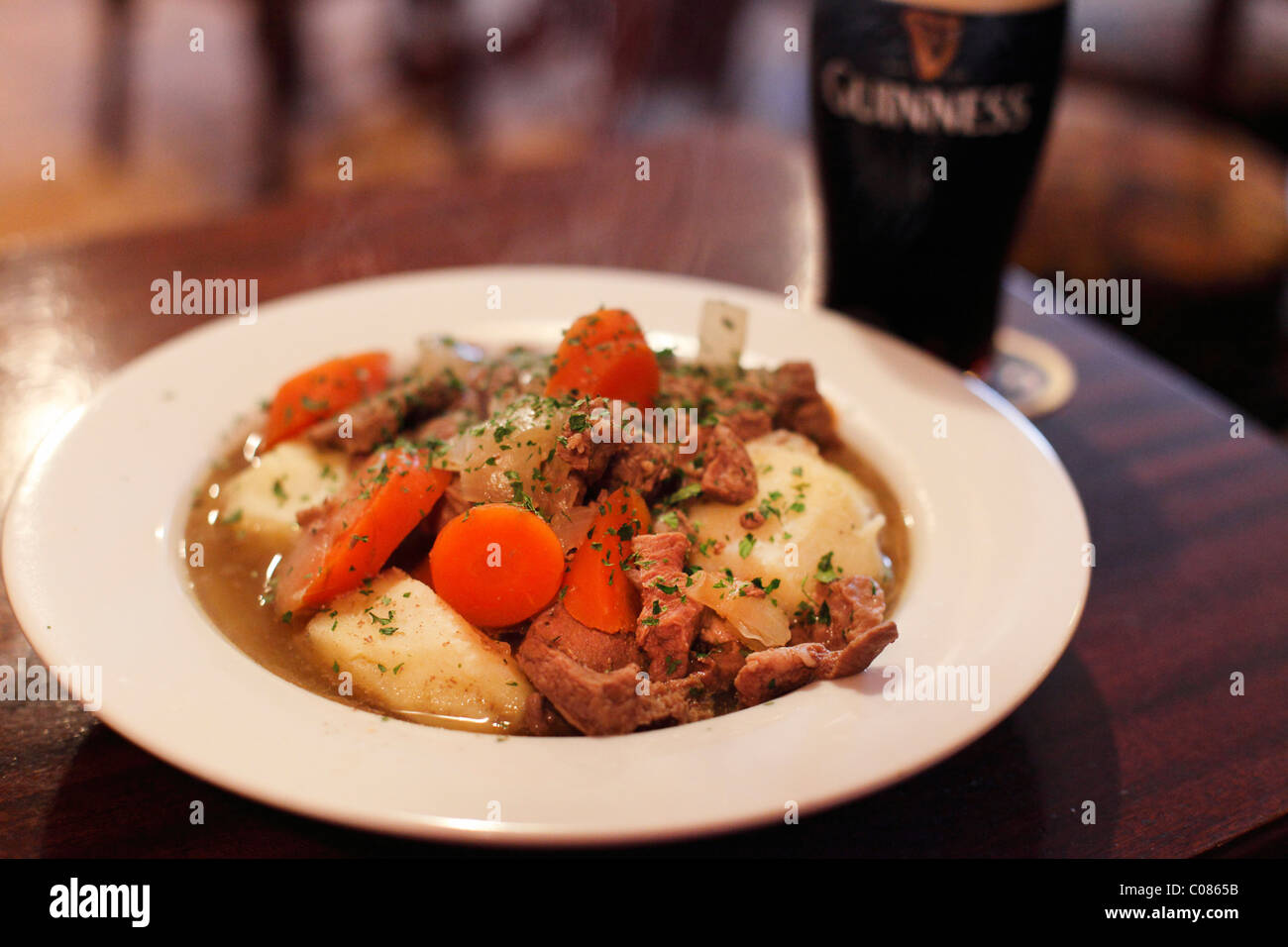 Irish Stew, Irland, britische Inseln, Europa Stockfoto