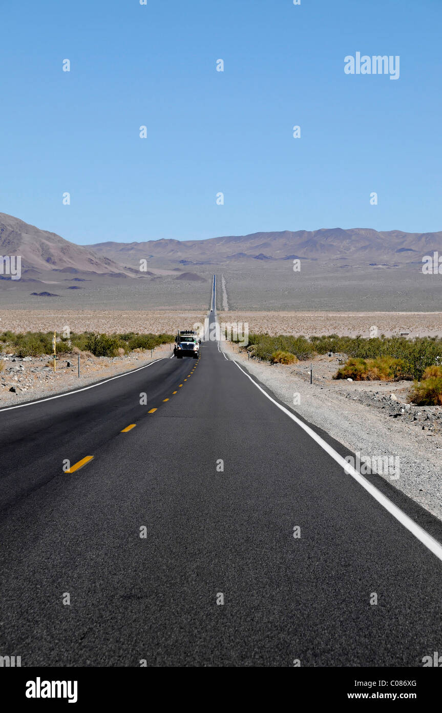 State Highway 178 in Death Valley, Death Valley Nationalpark, Kalifornien, USA, Nordamerika Stockfoto