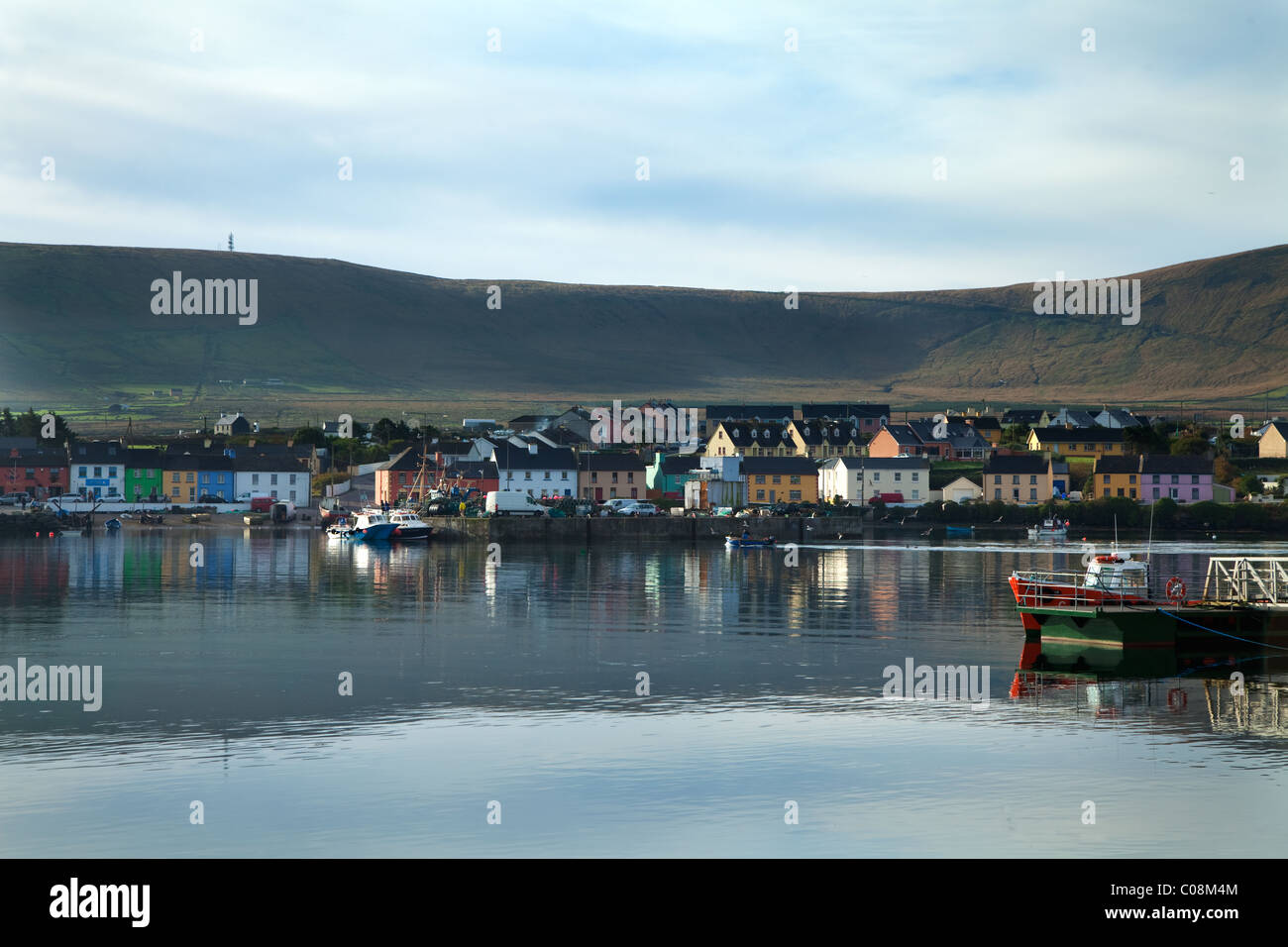 Der Hafen von Portmagee auf dem Ring of Kerry, County Kerry, Irland Stockfoto