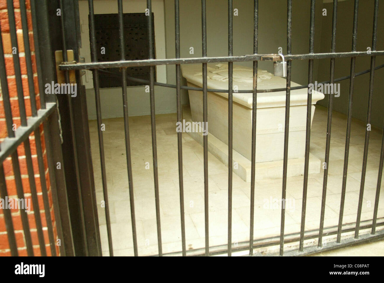 BWUFA, schwarze Frauen vereinigt für Action und Mount Vernon Ladies Association veranstaltete die 10. jährlichen Slave Memorial Kranz Stockfoto